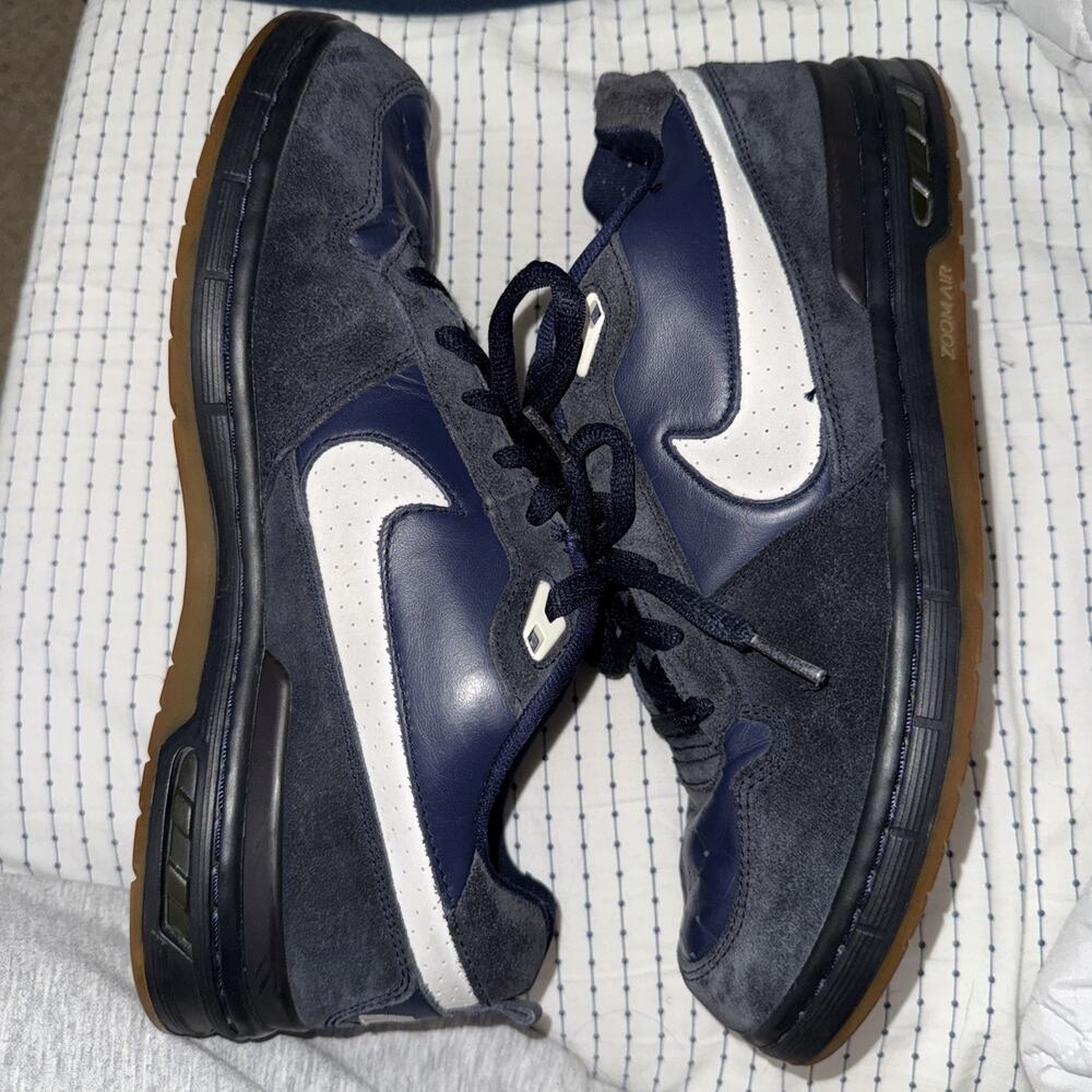 Size 12 - Nike Paul Rodriguez Zoom Air Low Obsidian White 2005